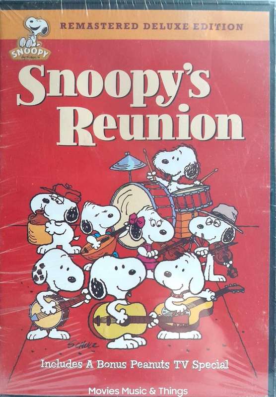 Snoopy's Reunion - Remastered Delux Edition (DVD) New