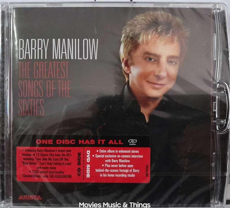 Barry Manilow - The Greatest Songs of the Sixties (CD & DVD) New