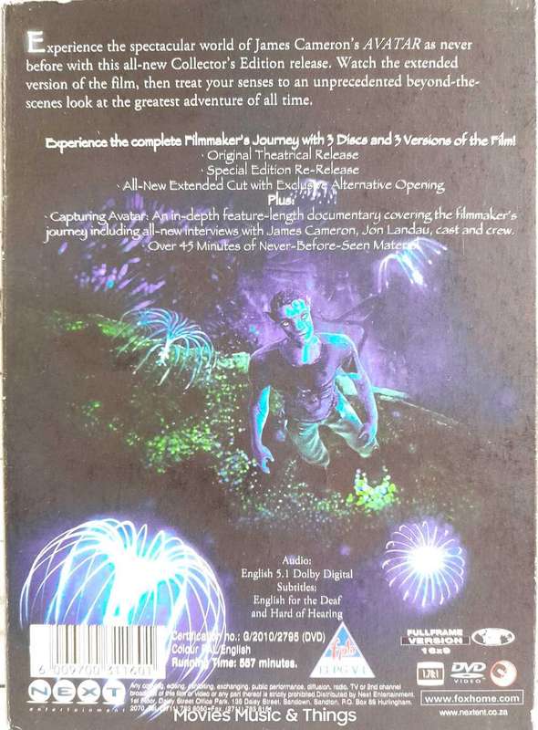Avatar - Extended Collector's Edition (3xDVDs)