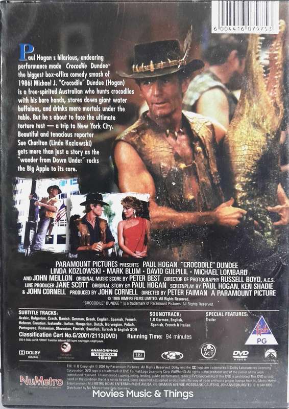 Crocodile Dundee - Paul Hogan (DVD)