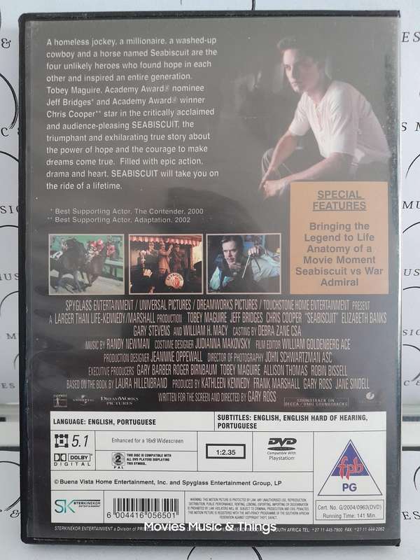 Seabiscuit - Tobey Maguire (DVD)