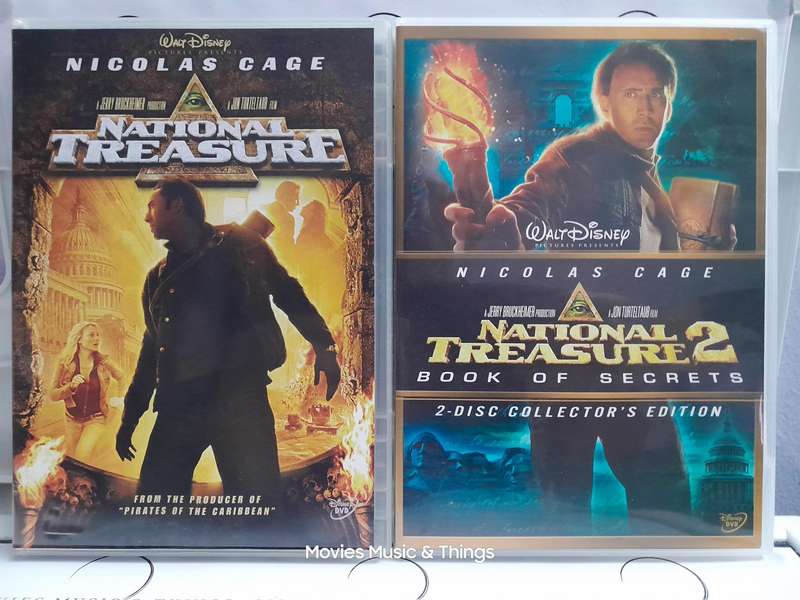 National Treasure & National Treasure 2 - 2 Disc Collector's Edition - Nicolas Cage (3xDVD)