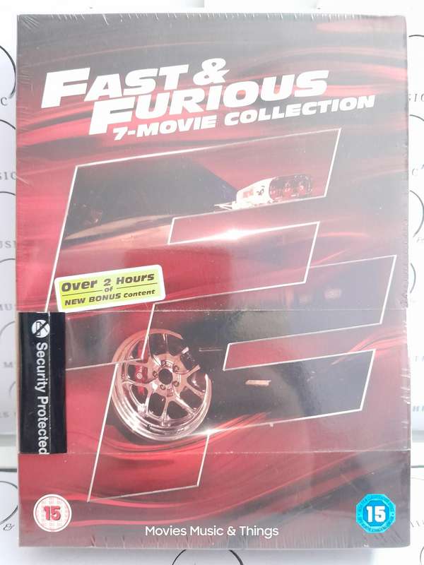 Fast & Furious - 7-Movie Collection - Vin Diesel (7xDVD) New