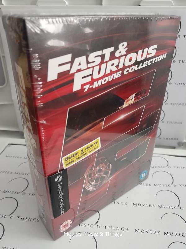 Fast & Furious - 7-Movie Collection - Vin Diesel (7xDVD) New