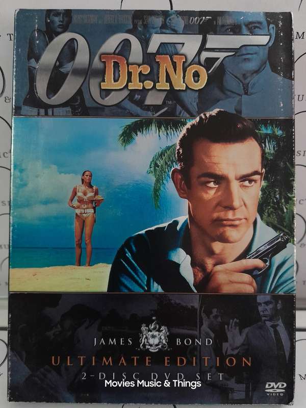 007 - 1962 - Dr. No - Ultimate Edition 2 - Disc (DVD) Set - Sean Connery