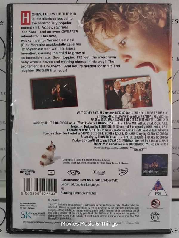 Honey, I blew up the kid - Rick Moranis (DVD)