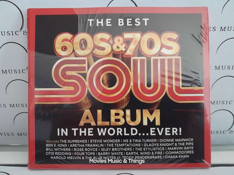 The Best 60s & 70s Soul Album & The Hits Album - Drivetime Classics (6xCDs) New