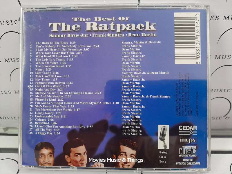The Ratpack - The Best Of... - Sammy Davis Jr. + Frank Sinatra + Dean Martin (CD)