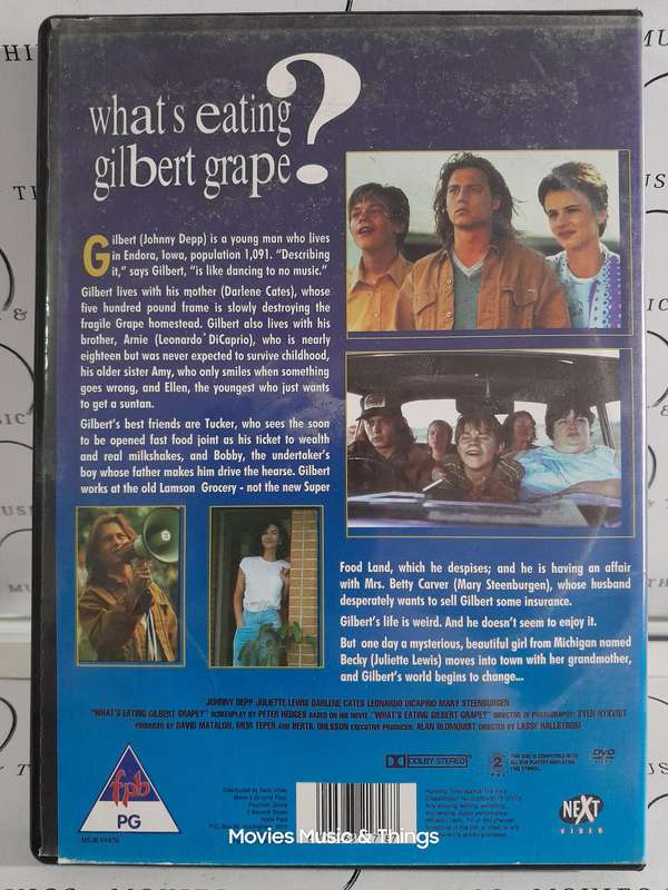 What's eating Gilbert grape? - Johnny Depp & Leonardo Di Caprio (DVD)