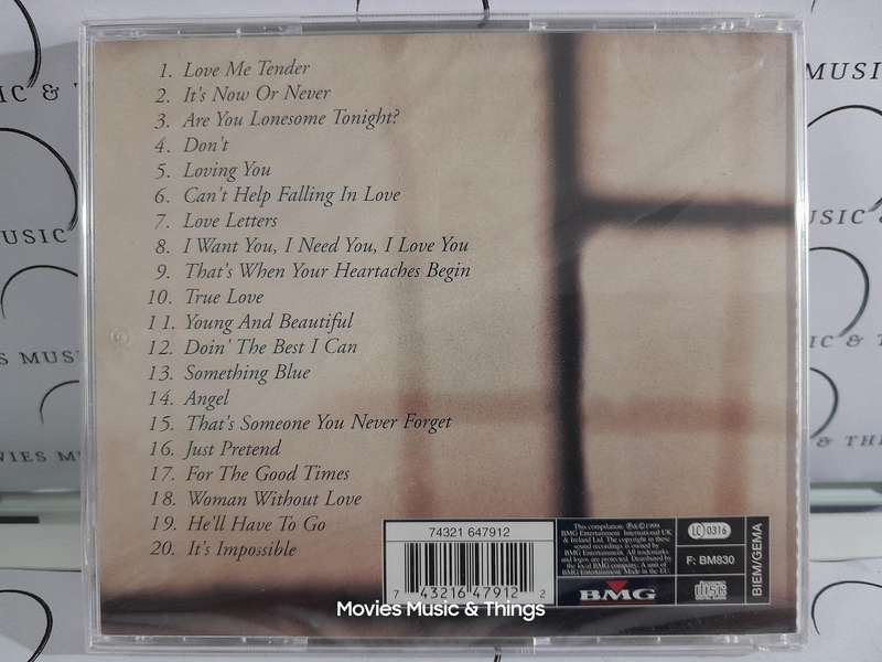 Elvis Presley - Love Songs (CD) New