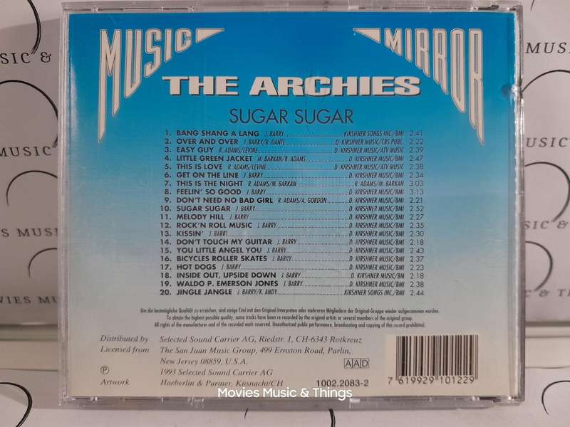 The Archies - Sugar Sugar (CD)
