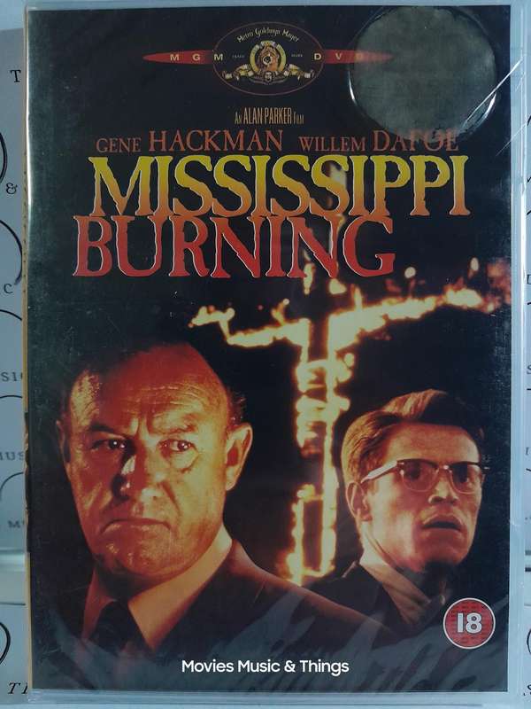 Mississippi Burning - Gene Hackman & William Dafoe (DVD) New