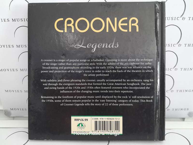 Crooner Legends by David Curnock & Crooners Sunday Express Vol. 2 (Book & CD)