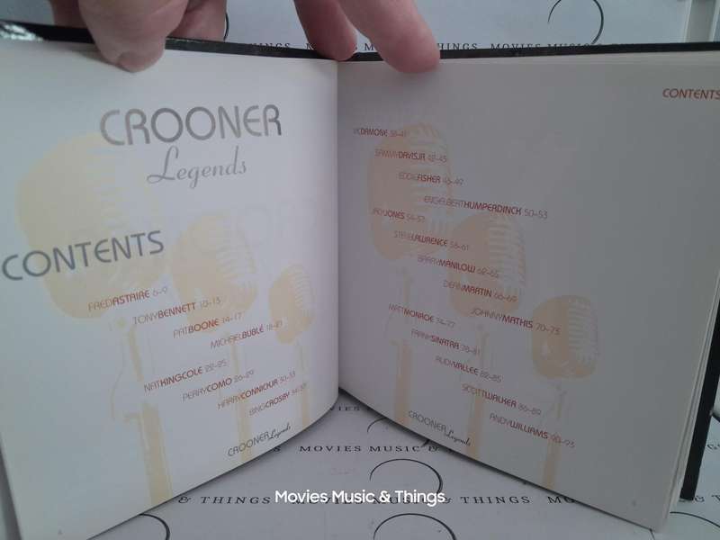 Crooner Legends by David Curnock & Crooners Sunday Express Vol. 2 (Book & CD)