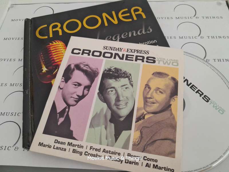 Crooner Legends by David Curnock & Crooners Sunday Express Vol. 2 (Book & CD)