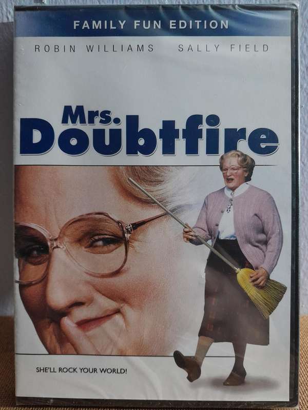 Mrs. Doubtfire - Robin Williams & Sally Field (DVD) New