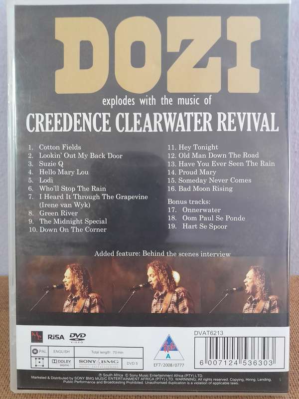 Dozi Explodes with the music of Creedence Clearwater Revival (DVD)