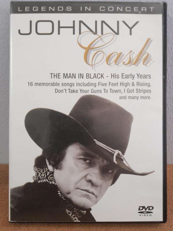 Johnny Cash - Man in Black Double CD & The Man in Black - His Early Years DVD (CD&DVD)
