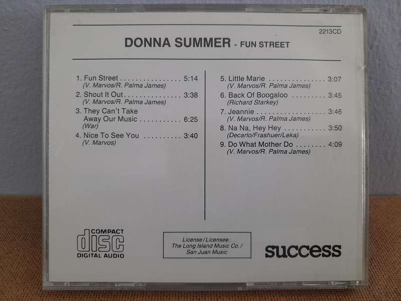 Donna Summer - Fun Street (CD)