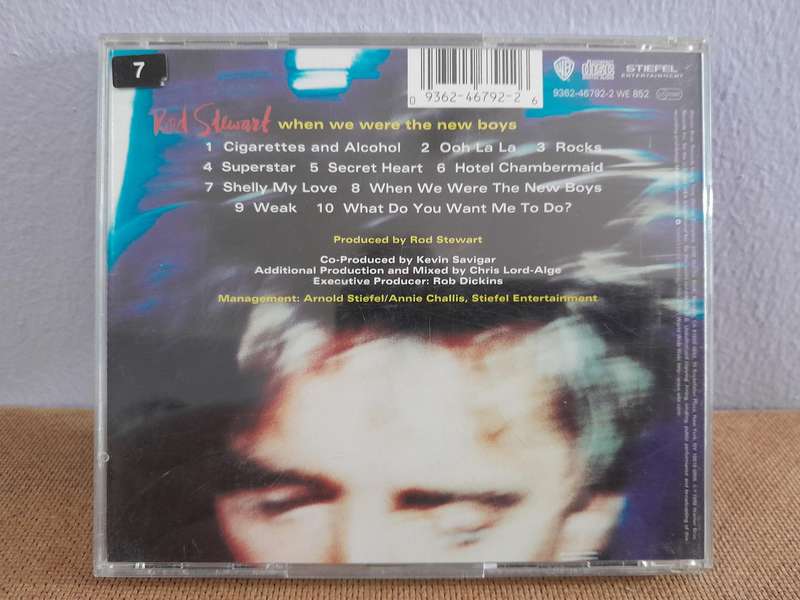 Rod Stewart - When we were the new boys (CD)