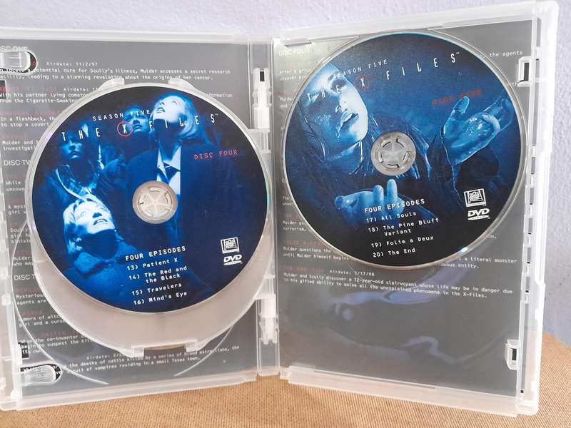 The X-Files - The Complete 5th and 6th Season - Region 1 (11xDVD)