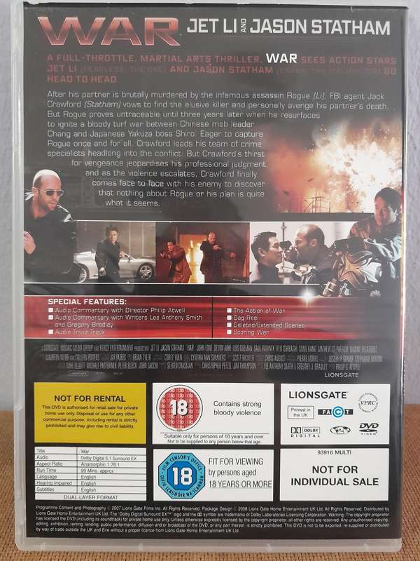 The Jason Statham Collection - 4 Feature Box Set (4xDVD)