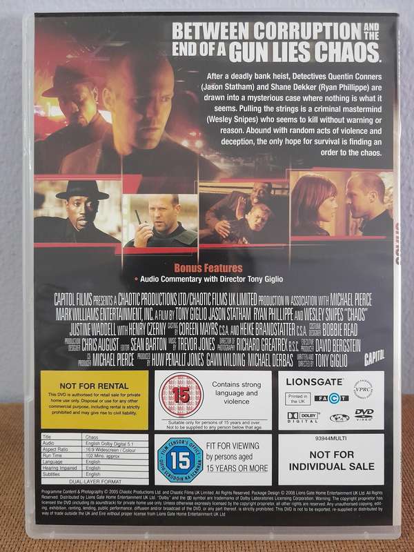 The Jason Statham Collection - 4 Feature Box Set (4xDVD)