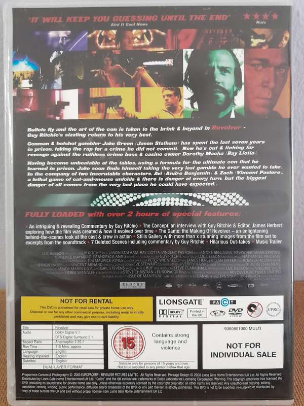 The Jason Statham Collection - 4 Feature Box Set (4xDVD)
