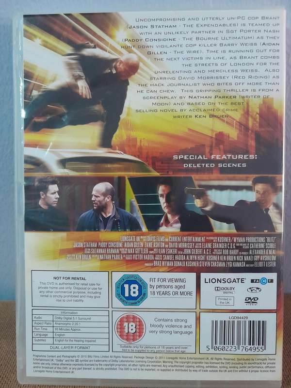 Blitz - Jason Statham (DVD)