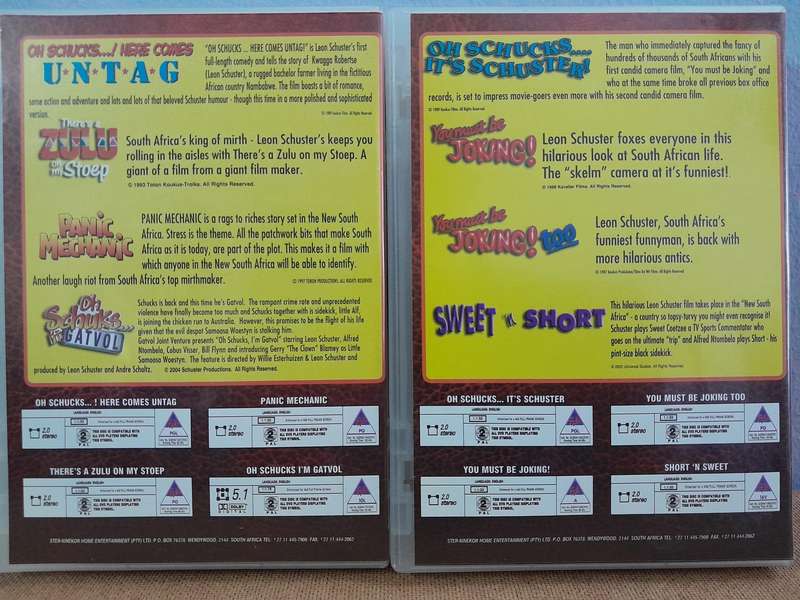 The Leon Schuster Collection - Limited Edition - 8 Movies (8XDVD)