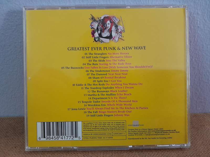 Greatest Ever - Punk & New Wave - The Definitive Collection (3xCD)