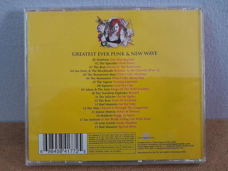 Greatest Ever - Punk & New Wave - The Definitive Collection (3xCD)