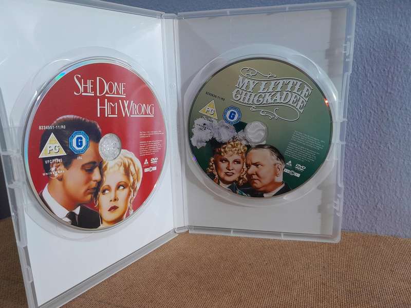 Mae West - 2 Movie Collection - # 1: She done him wrong - # 2: My Little Chickadee (2xDVD)