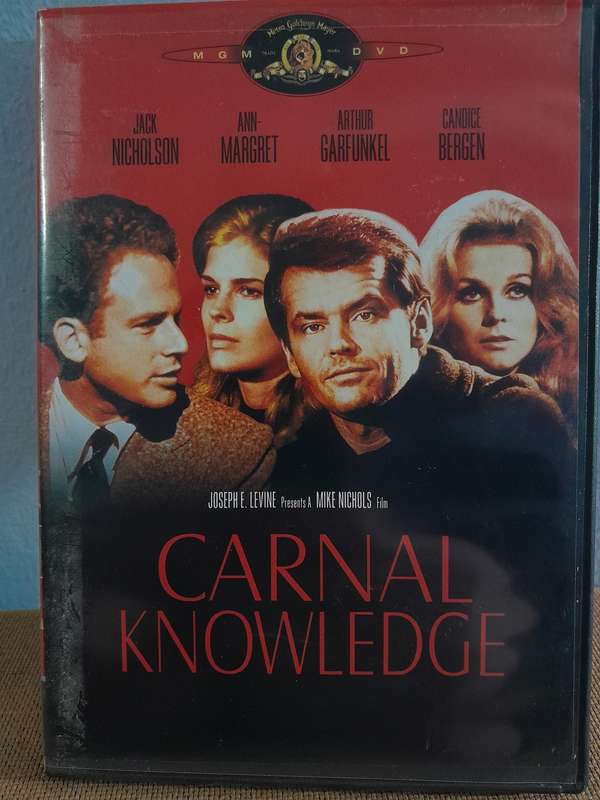 Carnal Knowledge - Jack Nicholson & Ann Margret (DVD) Region 1