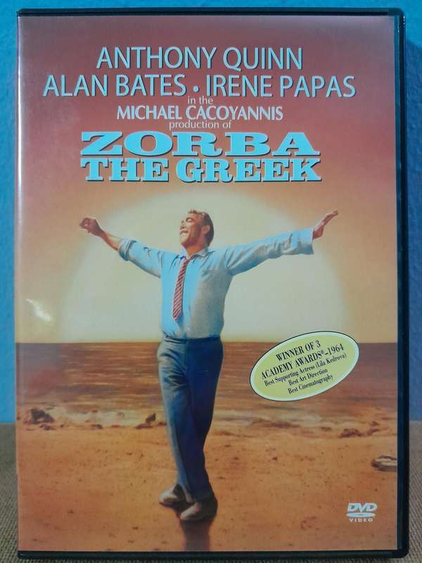 Zorba the Greek - Anthony Quinn (DVD) B&W