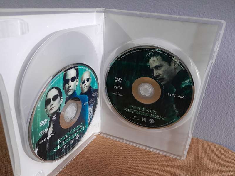 The Matrix - The Matrix Reloaded - The Matrix Revolution - Keanu Reeves (3xDVD)