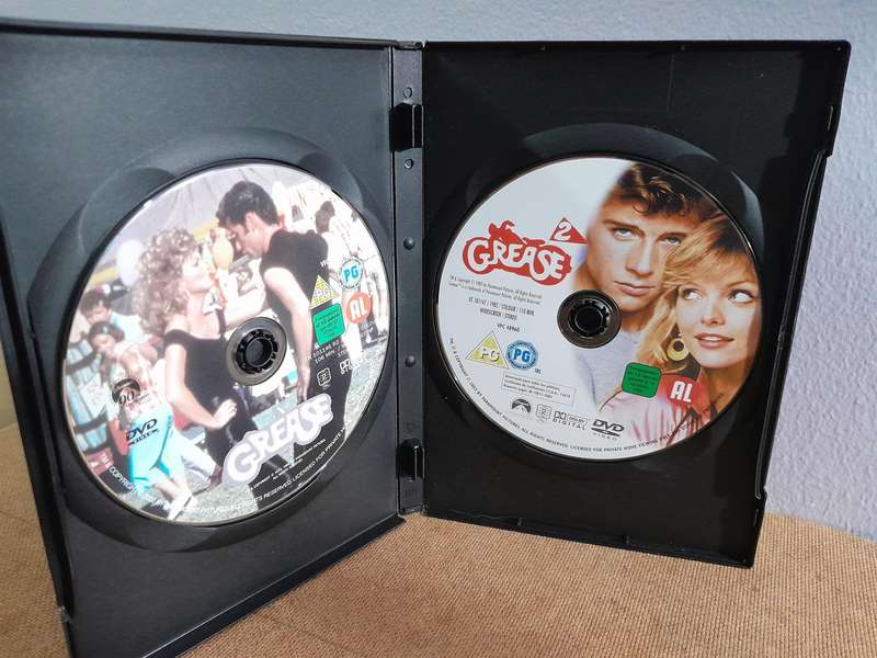 Grease & Grease 2 - Double Feature - John Travolta & Michelle Pfeiffer (2xDVD)
