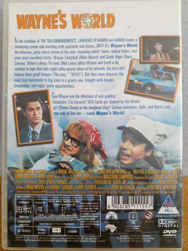 Wayne's World - Widescreen Collection - Mike Myers (DVD)