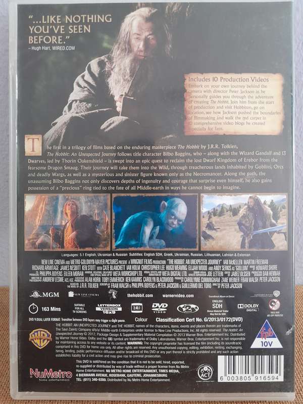 The Hobbit - Two Disc Special Edition (2xDVD)
