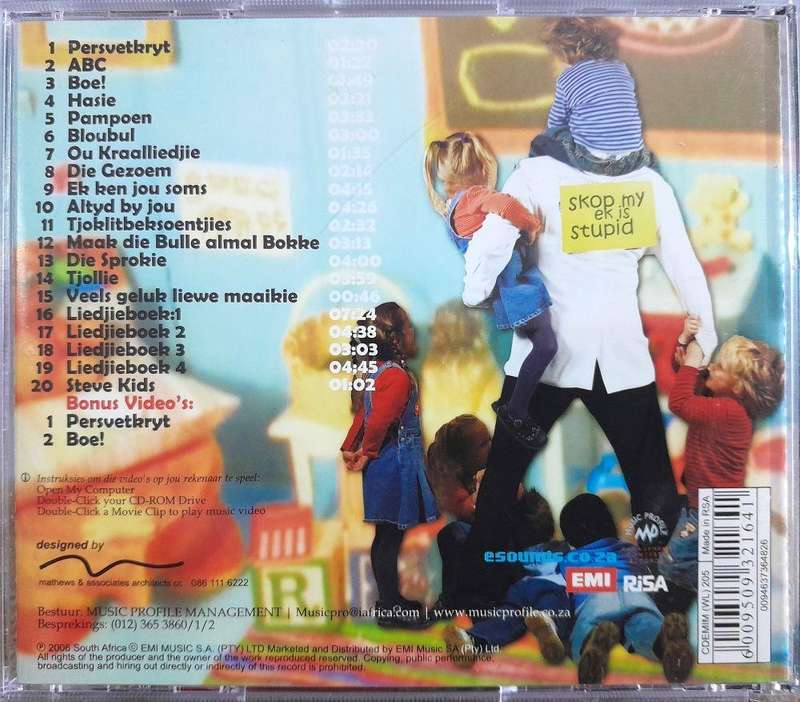 Steve Hofmeyr - Compilation (2 x DVDs & 1 CD)