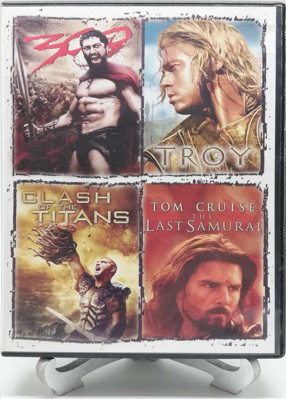 300 - Troy - Clash of the Titans - Last Samurai - 4 DVD Box set (DVD)