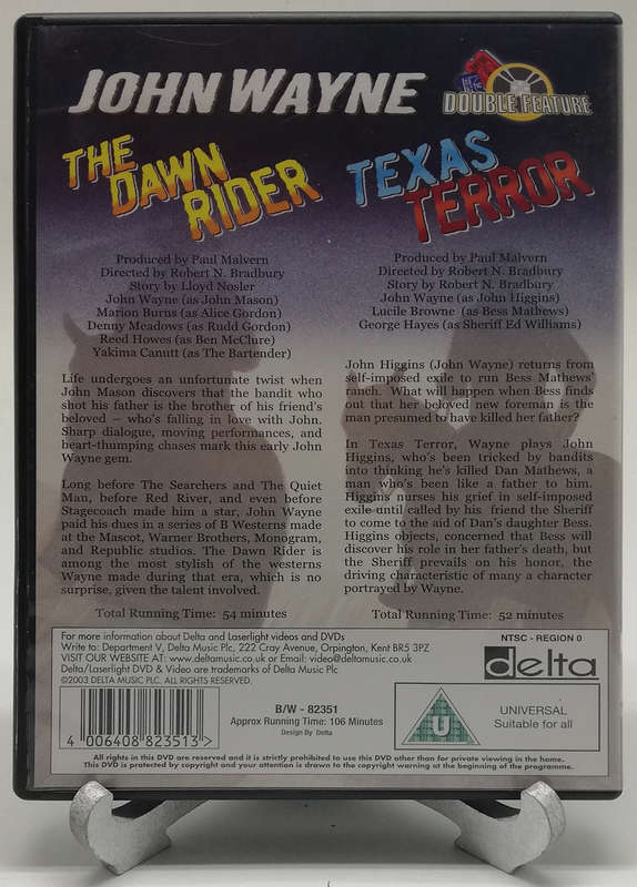 John Wayne - The dawn rider and Texas terror - B&W (2 Disc DVD)