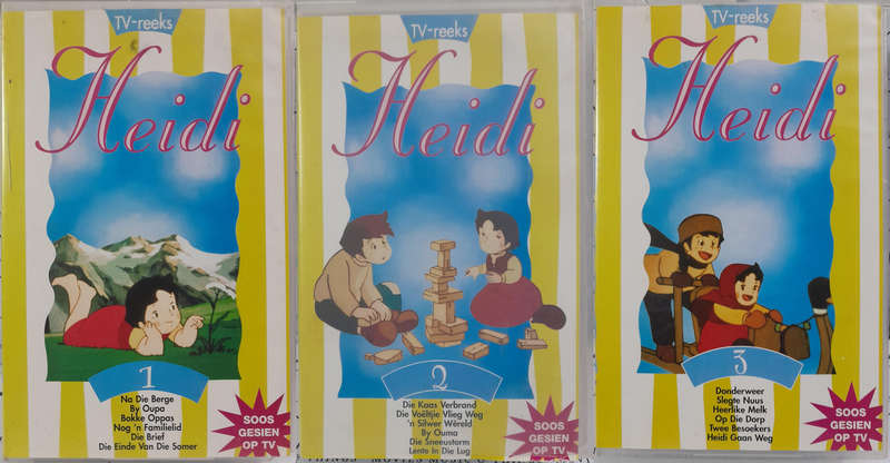 Heidi - Afrikaanse TV-Reeks (3xVHS)
