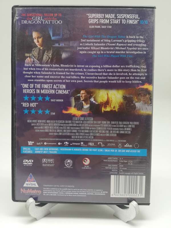 The girl who played with fire (DVD)