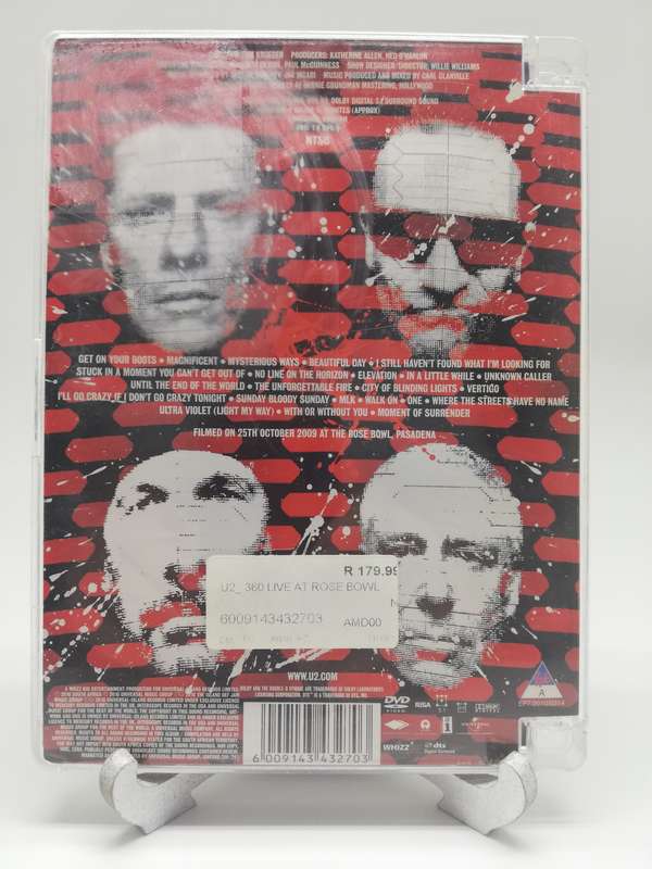 U2 - 360° at the Rose Bowl (DVD)