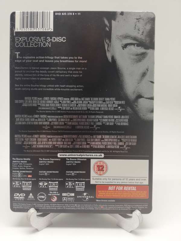 The ultimate Bourne collection - SteelBook collection (DVD)