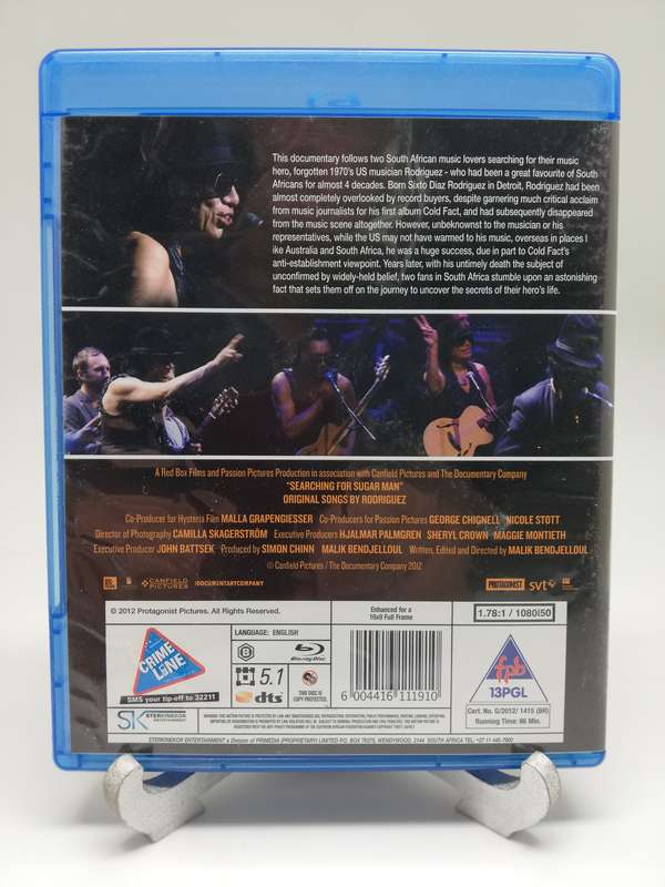 Searching for sugarman (blu-ray Disc)