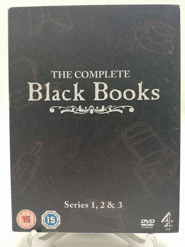 The complete Black Books DVD Box Set - Season 1, 2 & 3