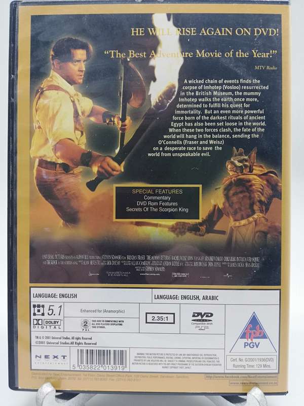 The Mummy Returns (DVD)