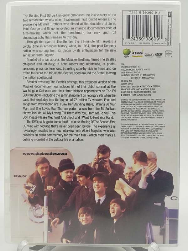 The Beatles - First US visit (DVD)